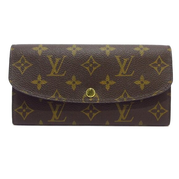 LOUIS VUITTON Portefeuille Emilie (New Model) Fuchsia Monogram 645-082025 - Picture 1 of 13